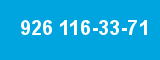 926 116-33-71 926 116-33-71